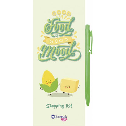 Libreta imantada lista compra + bolígrafo