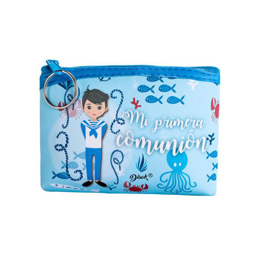 Monedero Mi primera comunión niño