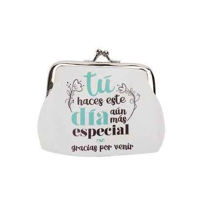 Monedero "Gracias por venir"
