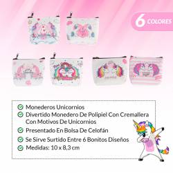 Monederos unicornios