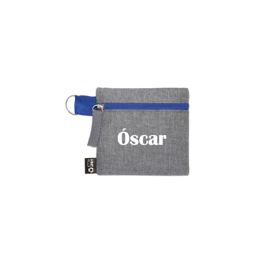 Monedero gris personalizado