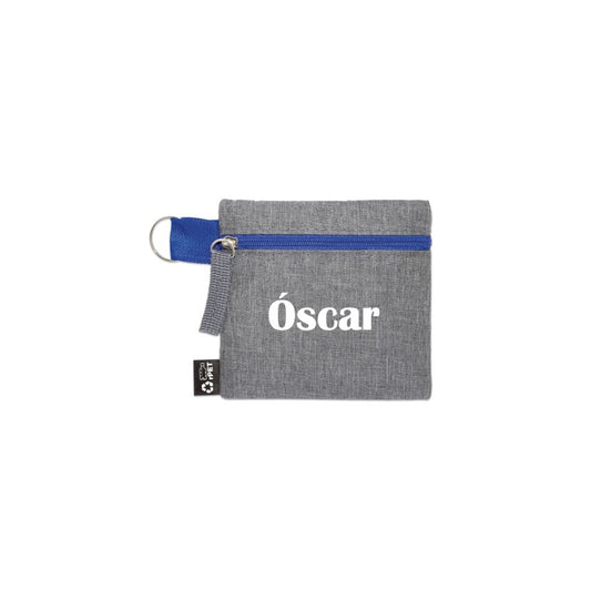 Monedero gris personalizado