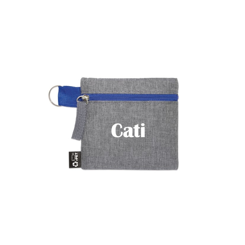 Monedero gris personalizado