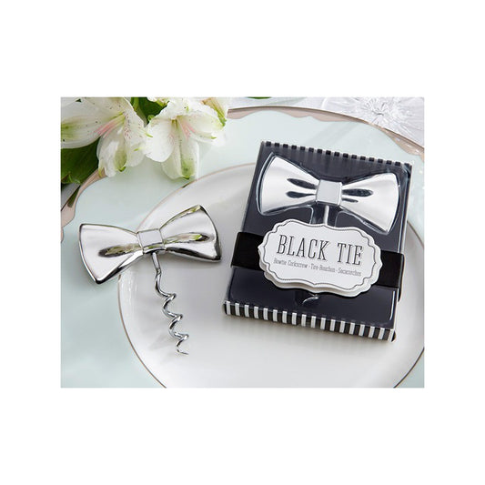 Abrebotellas pajarita en caja de regalo