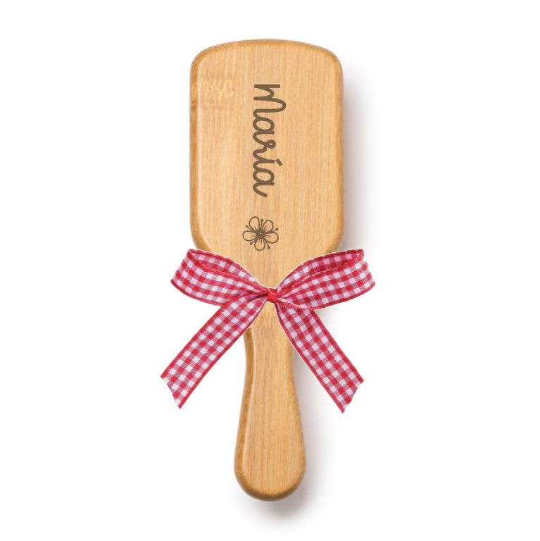 Cepillo de bambú personalizado