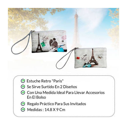 Portatodo retro "París"