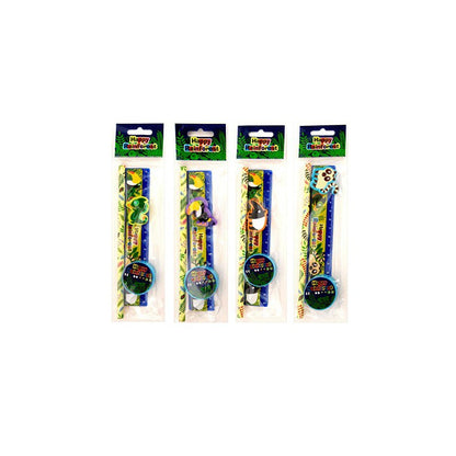 Set de 4 piezas papelería "animales"