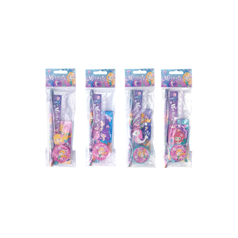 Set de 5 piezas "sirenitas"