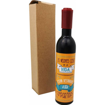 Sacacorchos abridor magnético frases