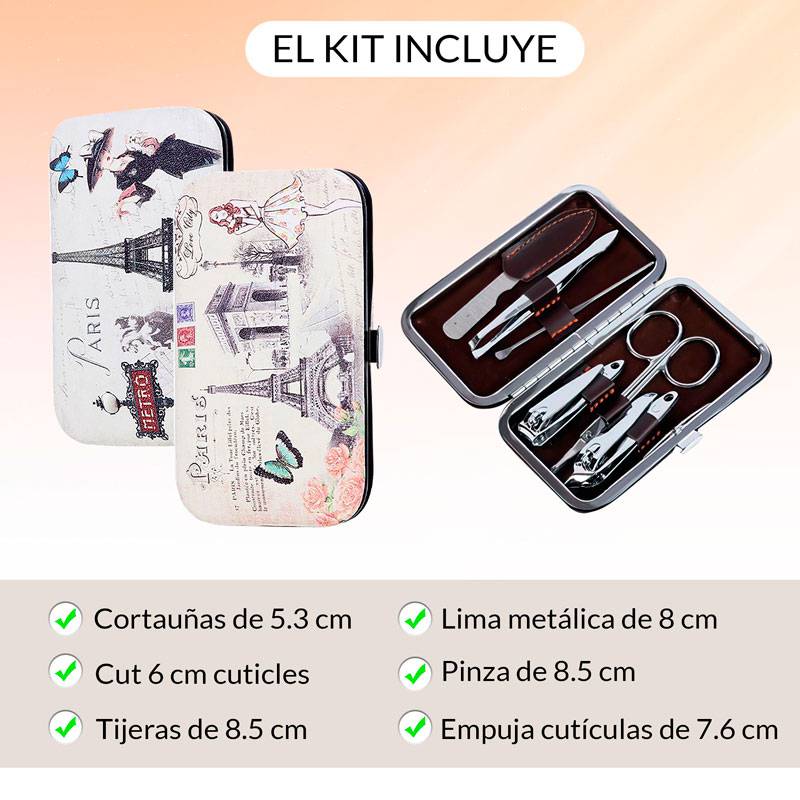 Set manicura retro París