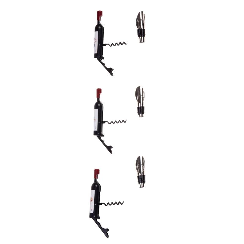 Set sacacorchos magnético + tapón de vino carta men