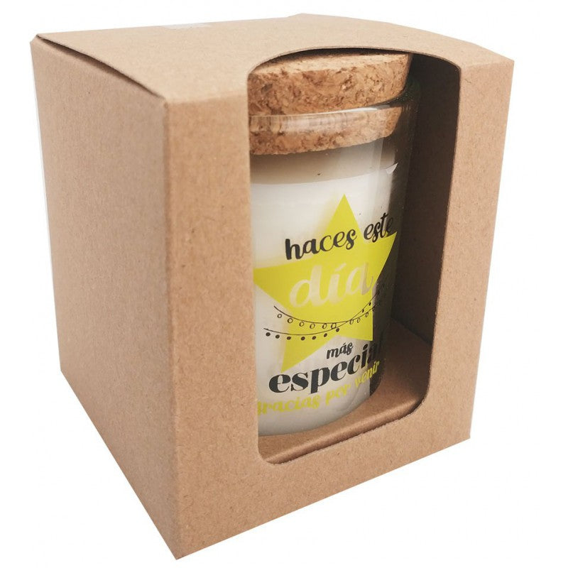 Vela "Gracias por venir"